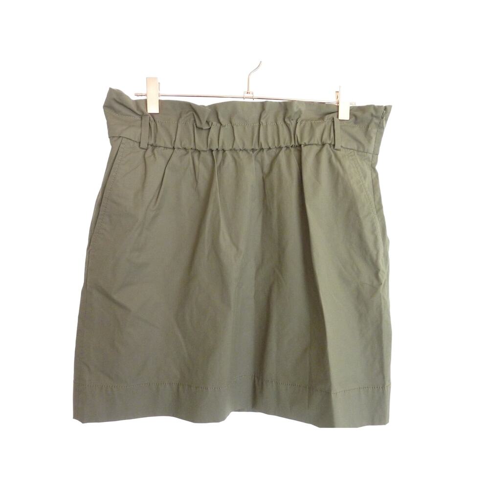 NWT Banana Republic Elastic Waist Skirt Size 10 Stretch Side zip